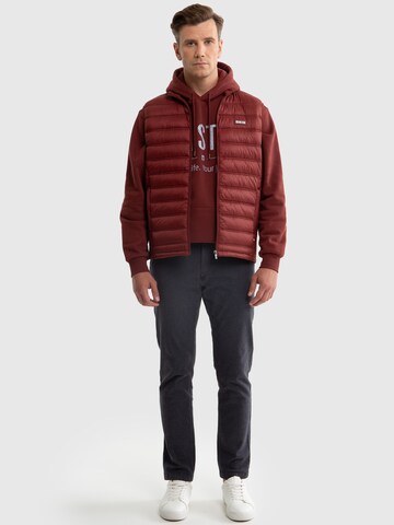 BIG STAR Bodywarmer 'JAXOON' in Rood