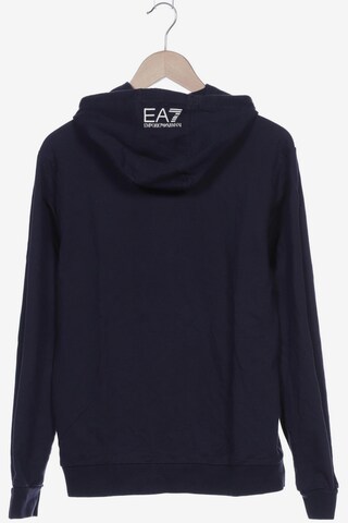 EA7 Emporio Armani Sweatshirt & Zip-Up Hoodie in L in Blue