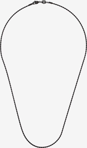 Akitsune Kette 'Immortalitas' in Schwarz: Vorderseite