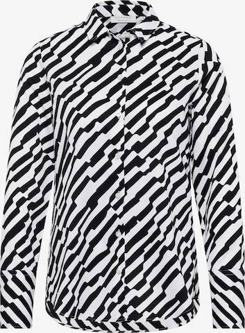 Chemisier ETERNA en noir : devant