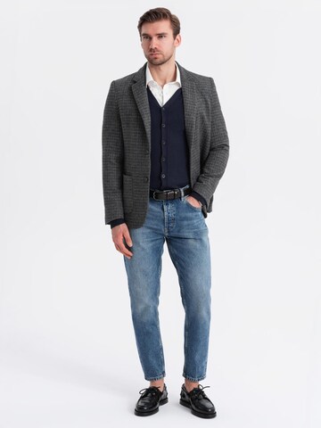 Ombre Regular fit Colbert in Grijs