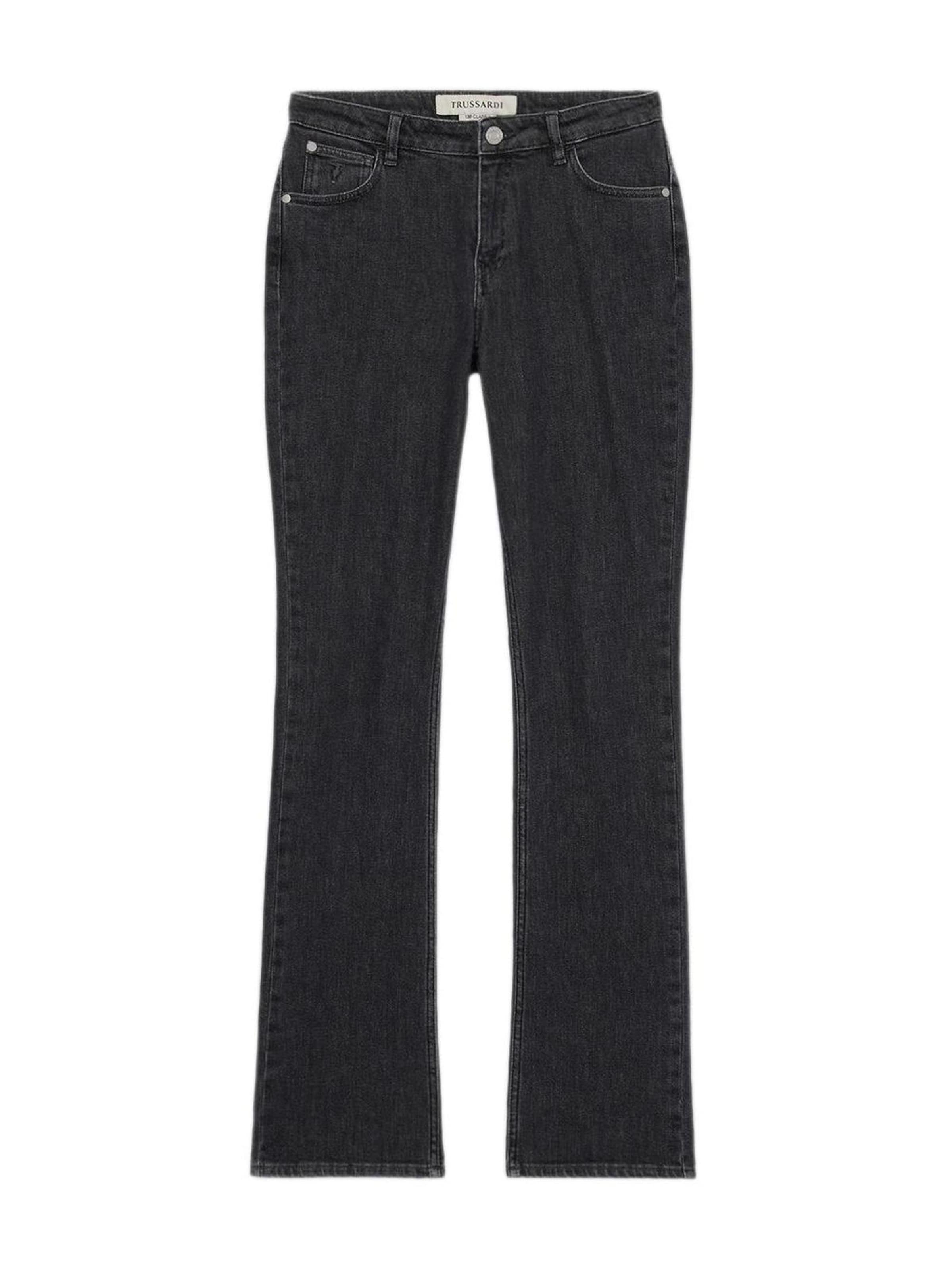 Slimfit Jeans di Trussardi in grigio: frontale
