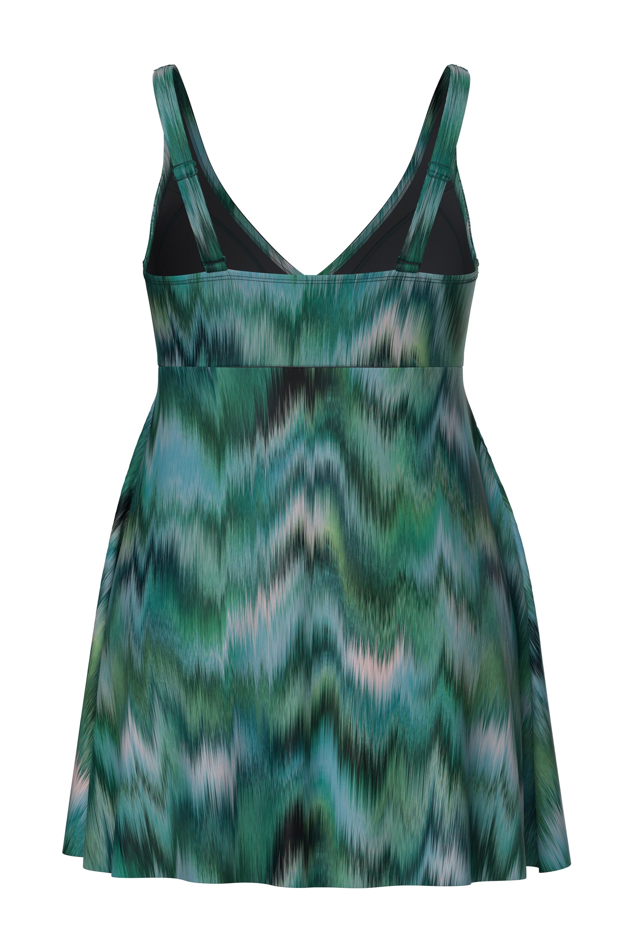 Ulla Popken T-shirt Badpak in Groen