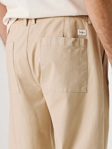Pepe Jeans Loosefit Hose in Beige