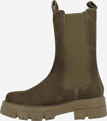 Apple of Eden Chelsea boots 'Cher' in Green