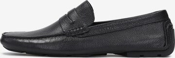 Kazar Moccasins in Black: front