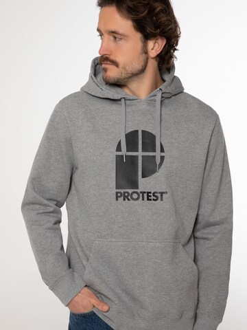 PROTEST Pullover 'CLASSIC LOGO HOODY' in Grau