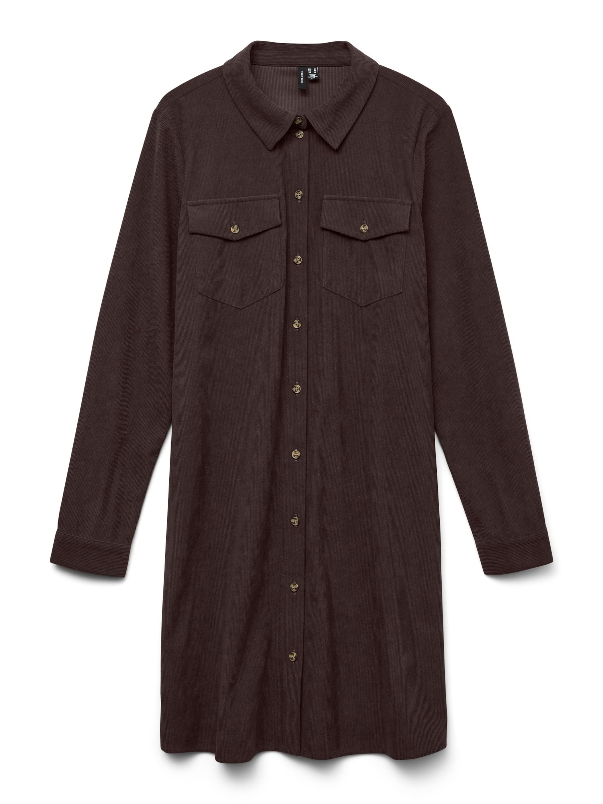 VERO MODA Jurk in Bruin: voorkant