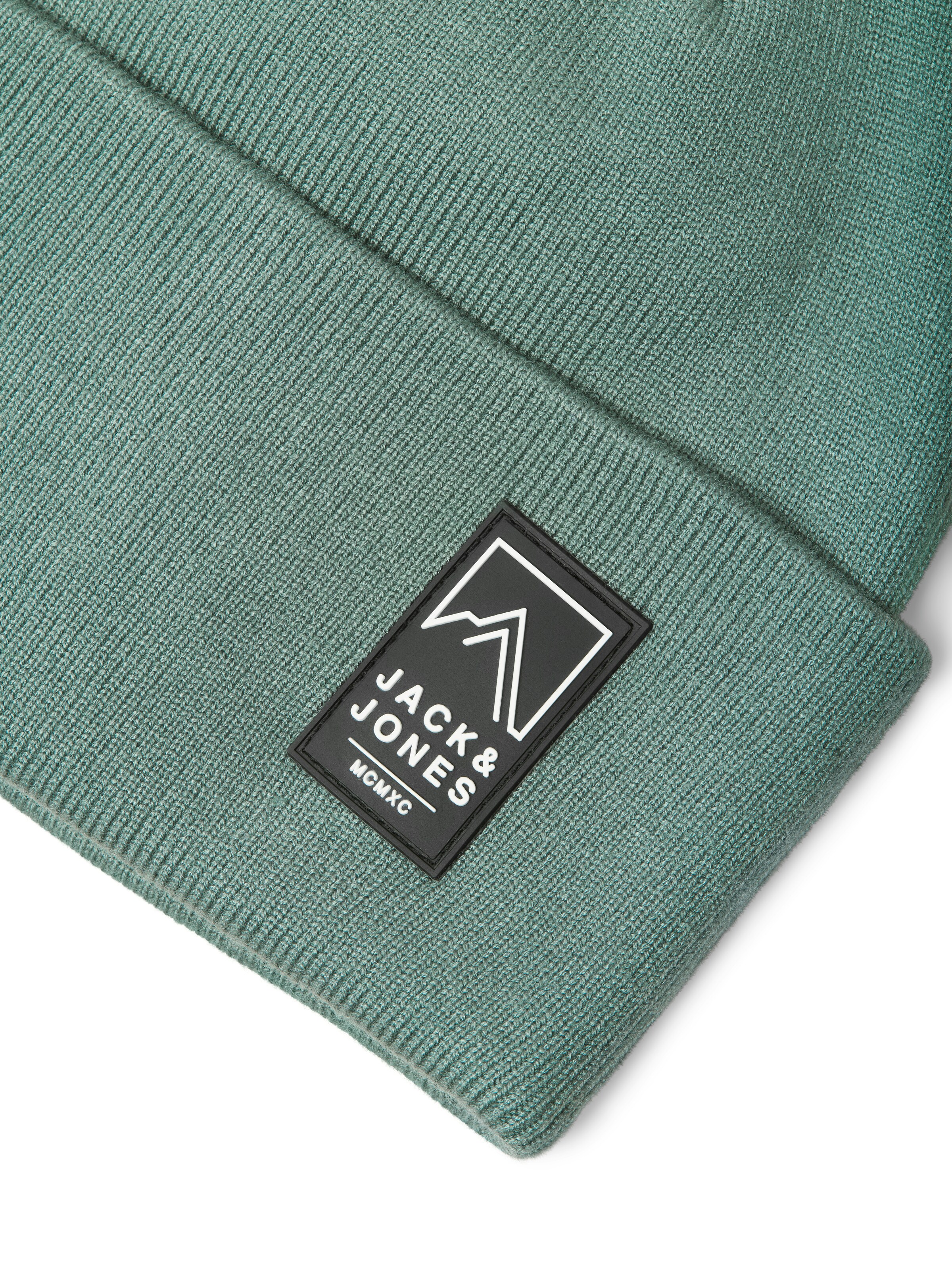 JACK & JONES Beanie in Green
