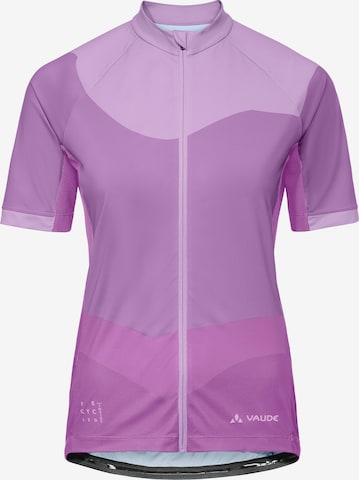 VAUDE Trikot 'Posta III' in Lila: Vorderseite