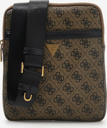 Borsa a tracolla 'VEZZOLA' di GUESS in marrone: frontale