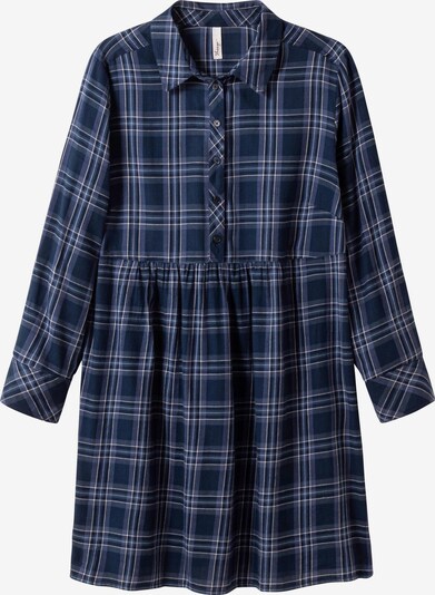 SHEEGO Shirt Dress in Blue / Night blue / White, Item view