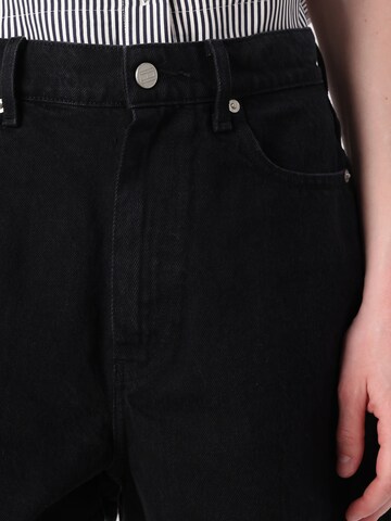 TOMMY HILFIGER Rozkloszowany krój Jeansy w kolorze czarny