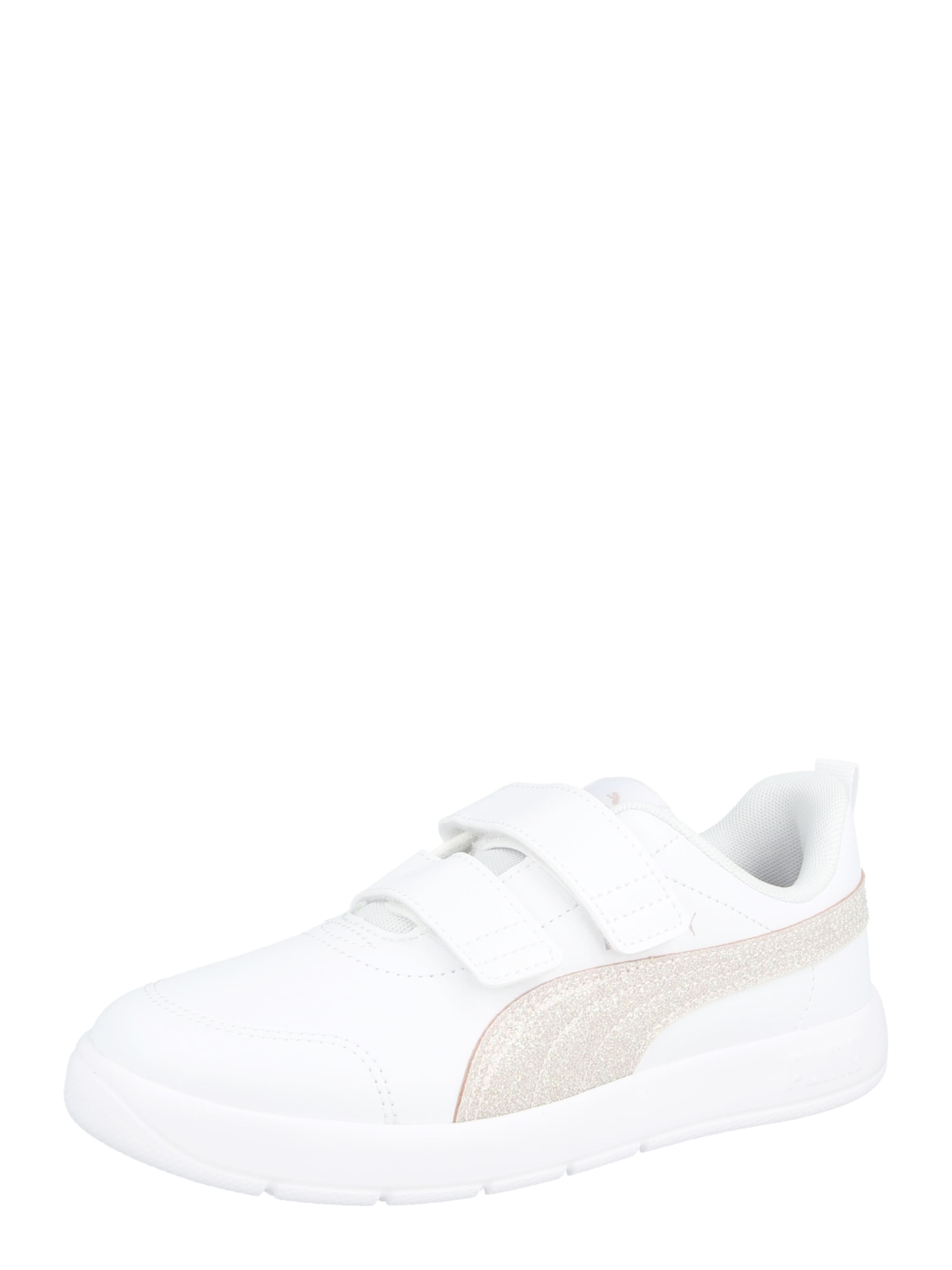 PUMA Кроссовки 'Courtflex V3' в Белый: спереди