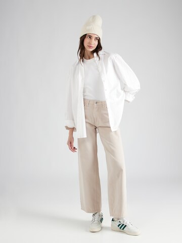 Dorothy Perkins Zvonové kalhoty Džíny – šedá