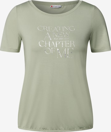 STREET ONE Shirt in Green: front