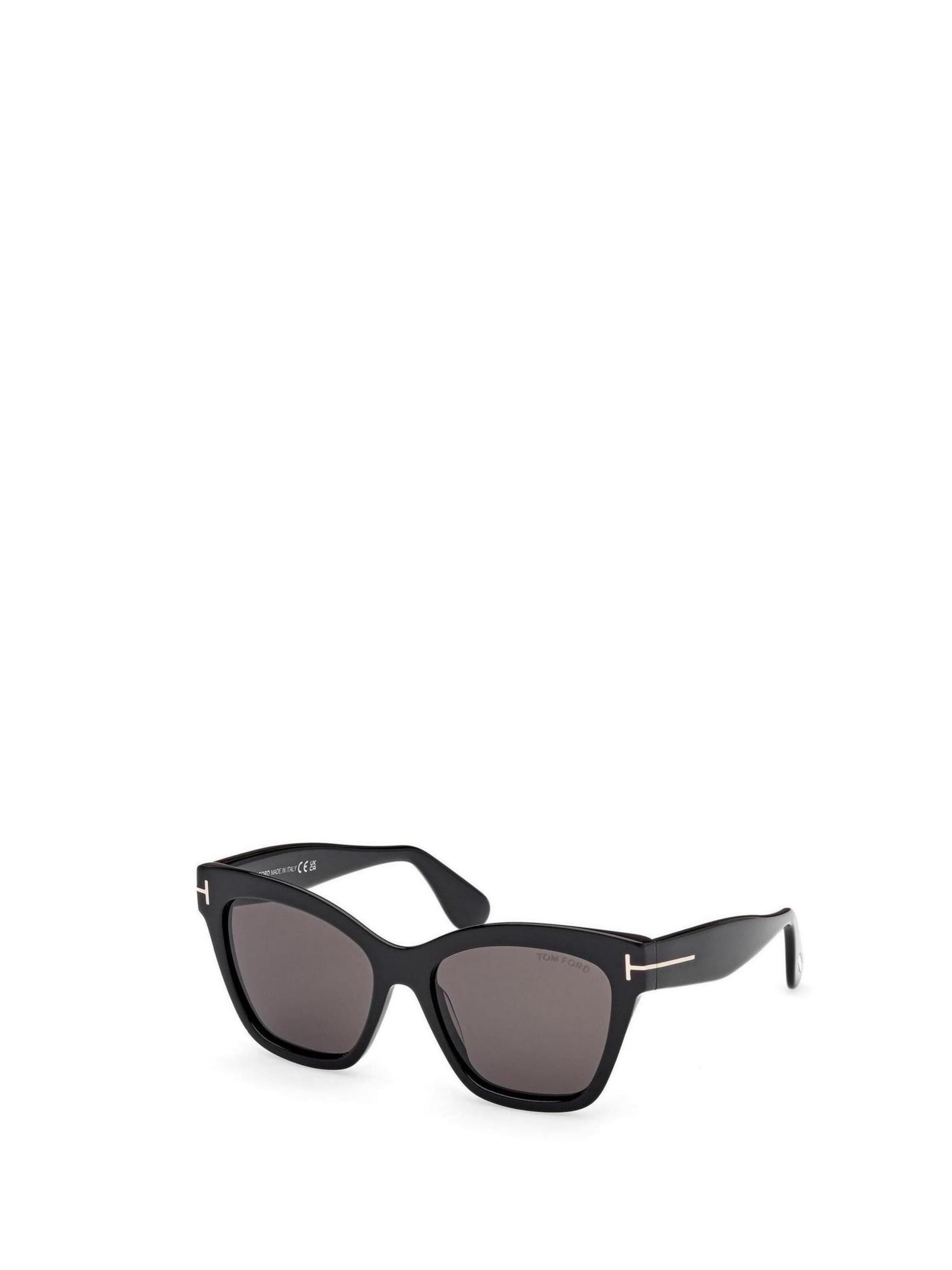 Tom Ford Solglasögon 'FT1217 01A' i svart: framsida
