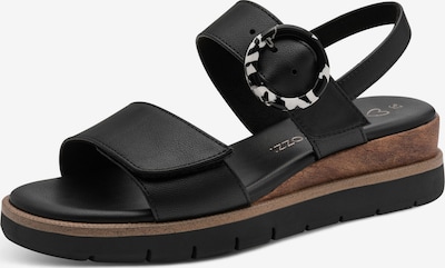 MARCO TOZZI Sandale in schwarz, Produktansicht