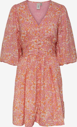 Y.A.S Robe-chemise 'Lana' en orange / rose / blanc, Vue avec produit
