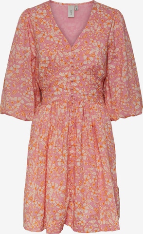 Y.A.S Shirt Dress 'Lana' in Pink: front