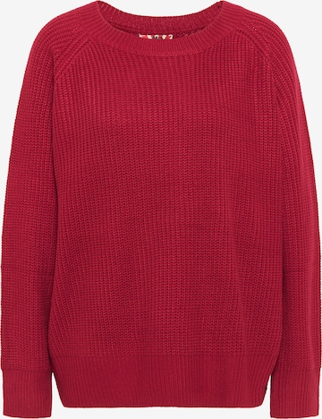 myMo ROCKS Sweater in Red: front