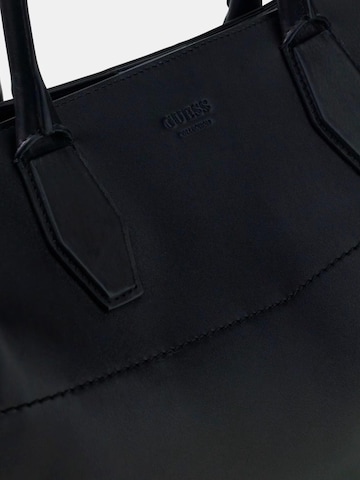 GUESS Torba za čez ramo 'Guess Sac Bandoulière Yulia Small Satchel Black' | črna barva