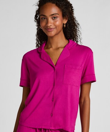 Hunkemöller Schlafshirt 'Essential' in Pink