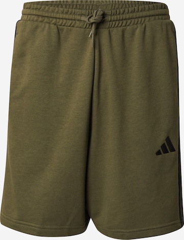 ADIDAS SPORTSWEAR Обычный Спортивные штаны в Зеленый: спереди