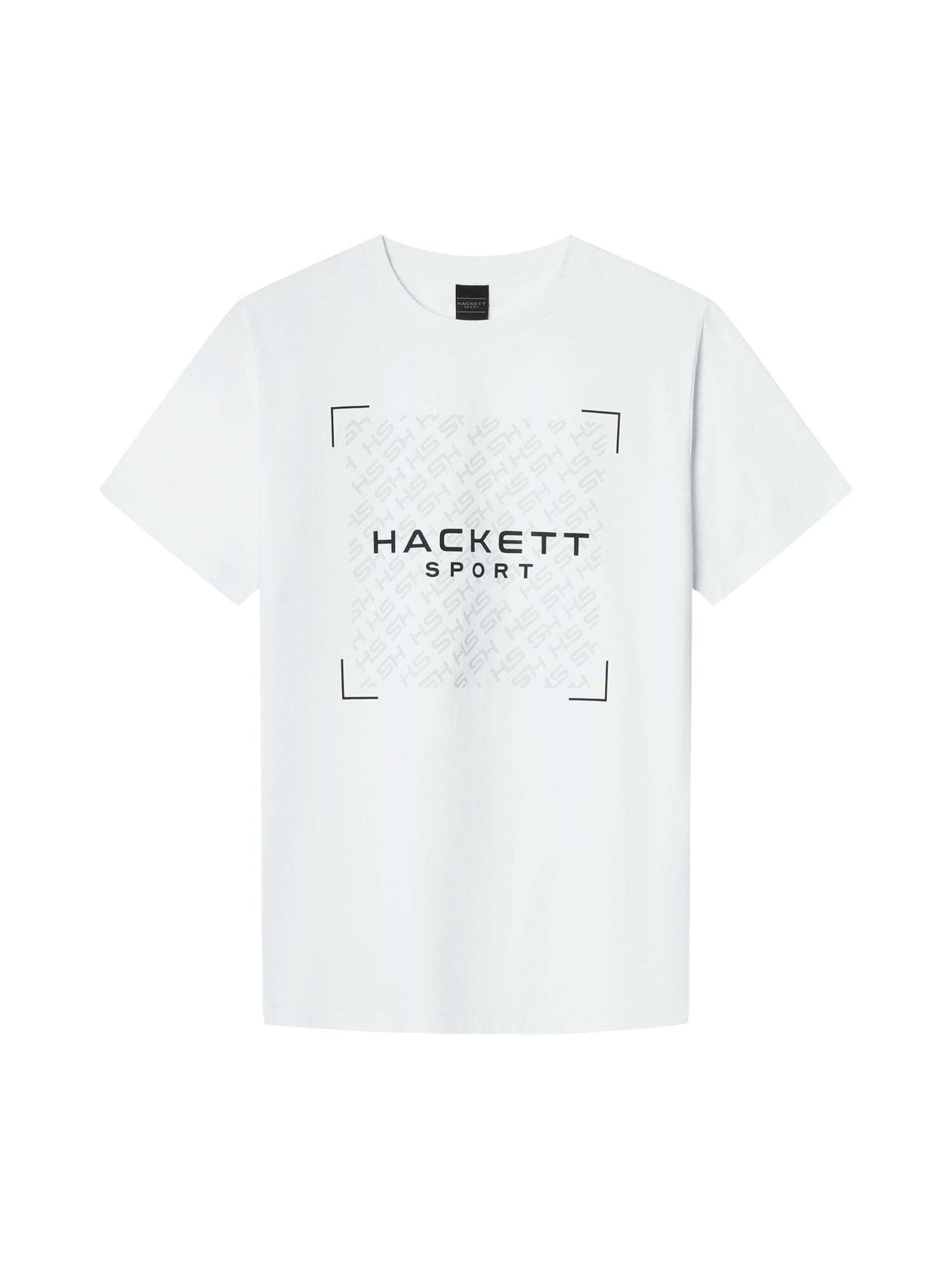 Hackett London T-Shirt in Weiß: Vorderseite
