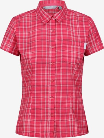 REGATTA Athletic Button Up Shirt 'Mindano VII' in Pink: front