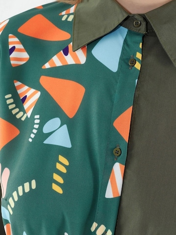 MSN Collection Blousejurk in Groen
