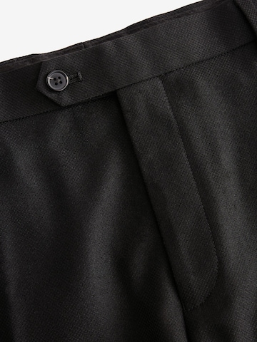 Next Slimfit Hose in Schwarz