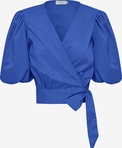 Tussah Blusa 'KATHRYN' em azul, Vista do produto