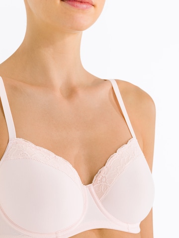 Invisible Soutien-gorge 'Cotton Lace' Hanro en rose