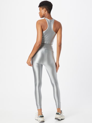 Urban Classics Skinny Leggings in Silver