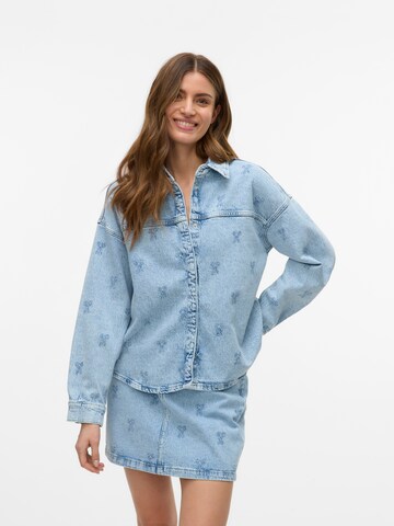 VERO MODA Tussenjas 'VMHAYDEN' in Blauw: voorkant
