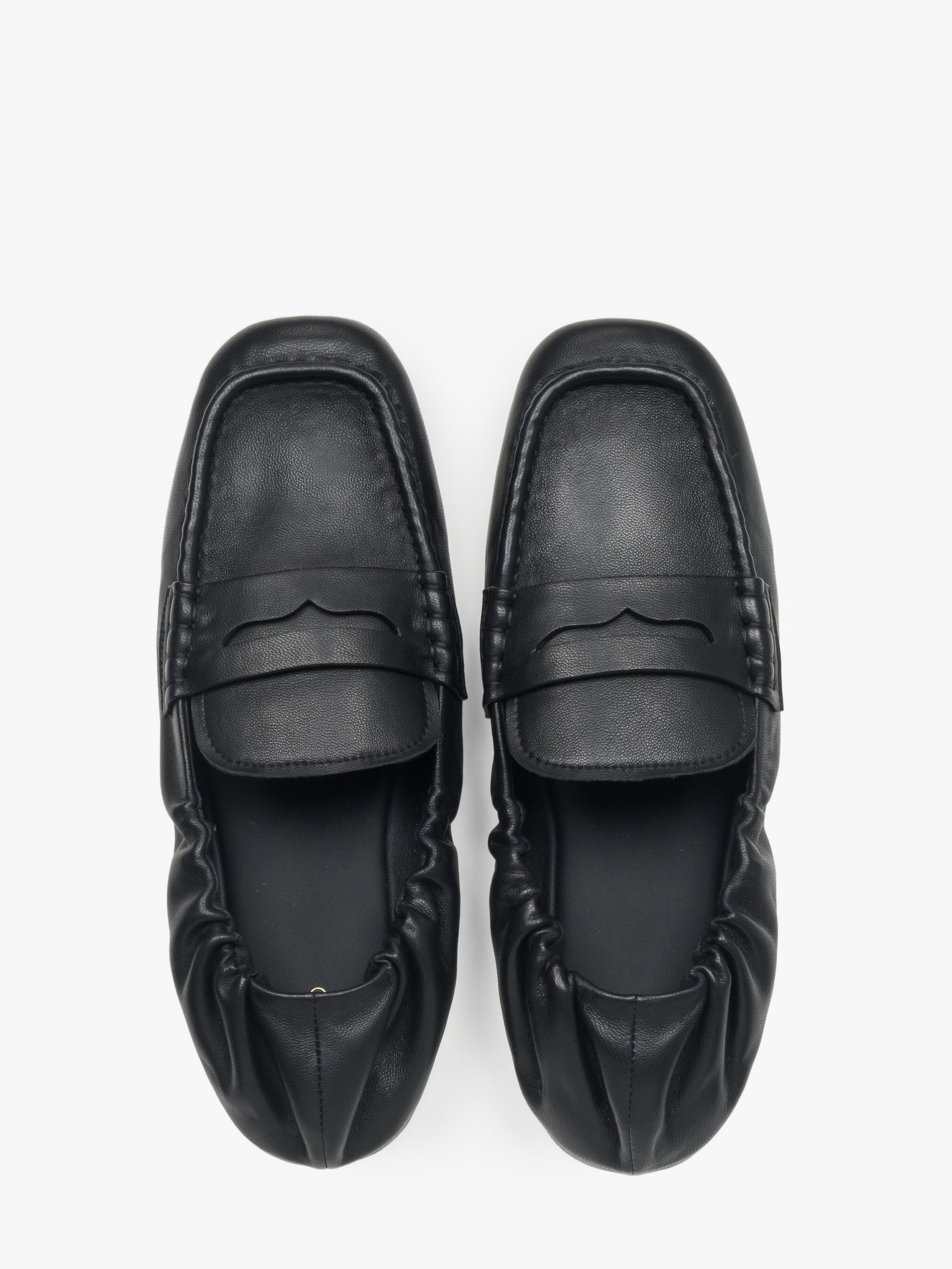 Estro Mocassins '258-20' in Zwart