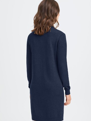 Robes en maille Oxmo en bleu