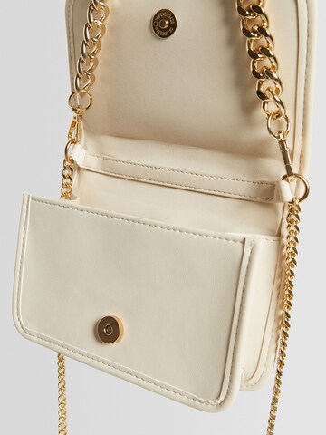 Bershka Shoulder bag in Beige