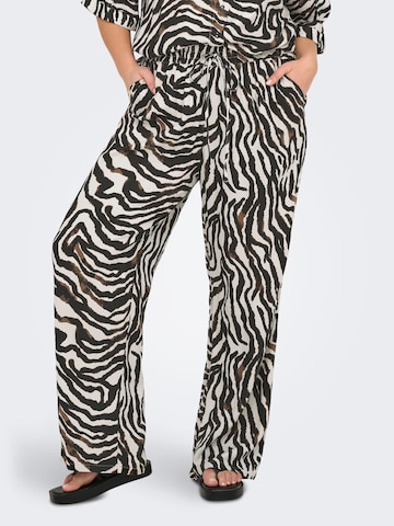 ONLY Carmakoma Regular Pants 'CARBerte' in Beige: front