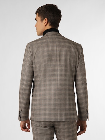 Finshley & Harding Regular fit Suit Jacket 'Steven' in Brown