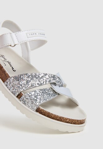 Pepe Jeans Sandalen ' BERLIN' in Zilver