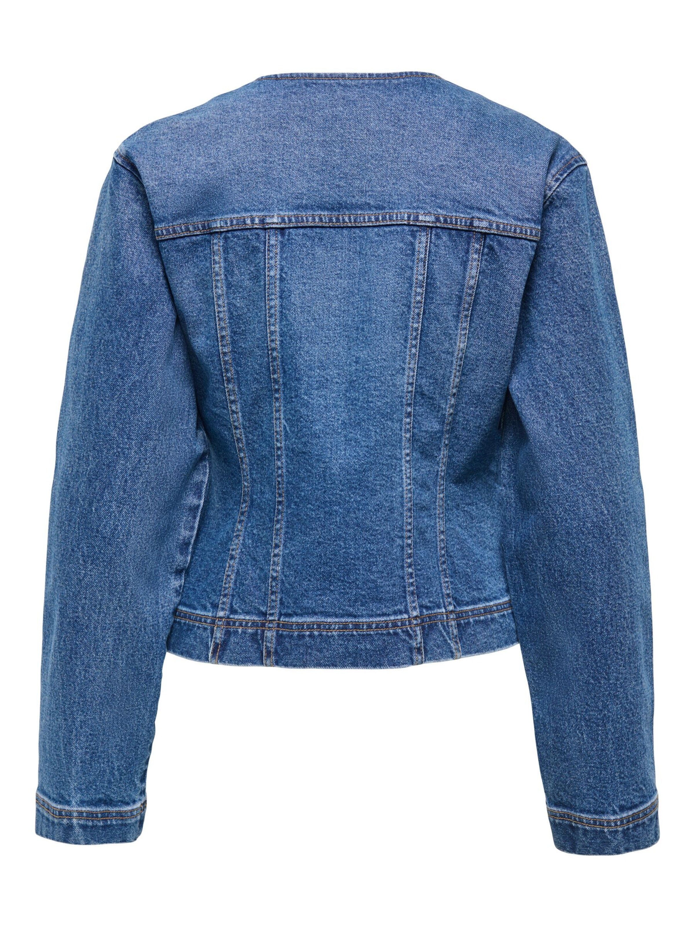 Veste mi-saison 'ISABEL' ONLY en bleu