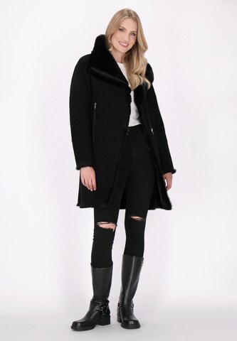 Cappotto di mezza stagione di DreiMaster Vintage in nero