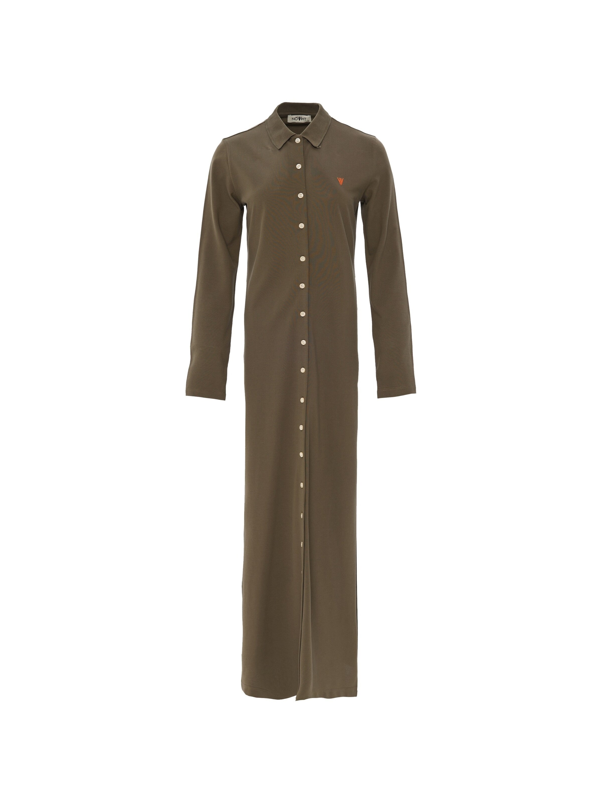 NOWIHT Kleid 'Margot'‌‌‌‌‌ in Grün: Vorderseite
