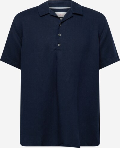 s.Oliver Button Up Shirt in Navy, Item view