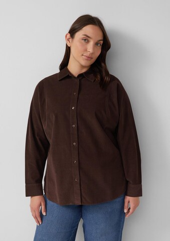 Chemisier s.Oliver en marron