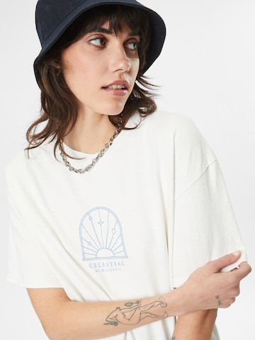 T-shirt Nasty Gal en blanc