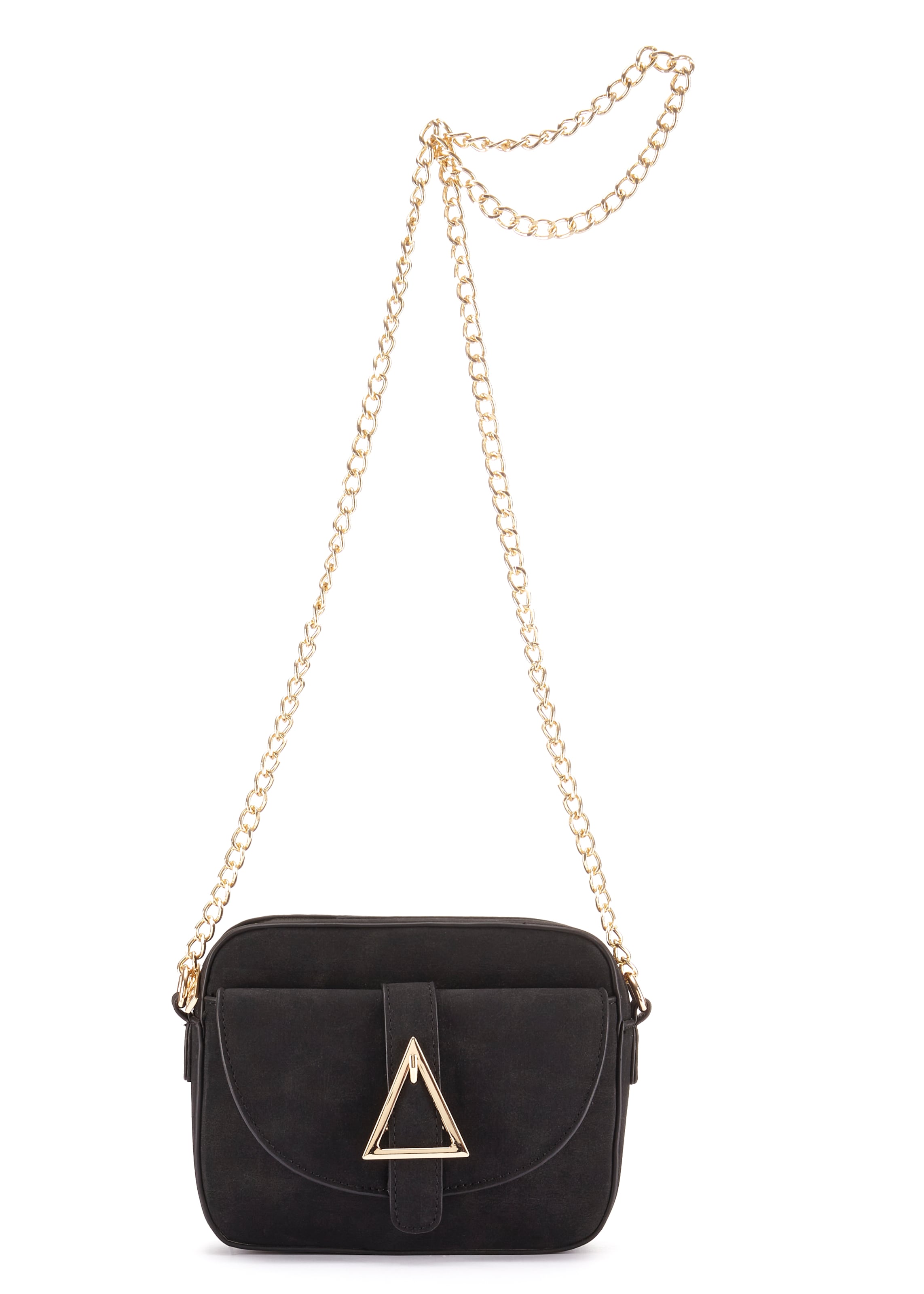 VIVANCE Crossbody Bag in Black: front