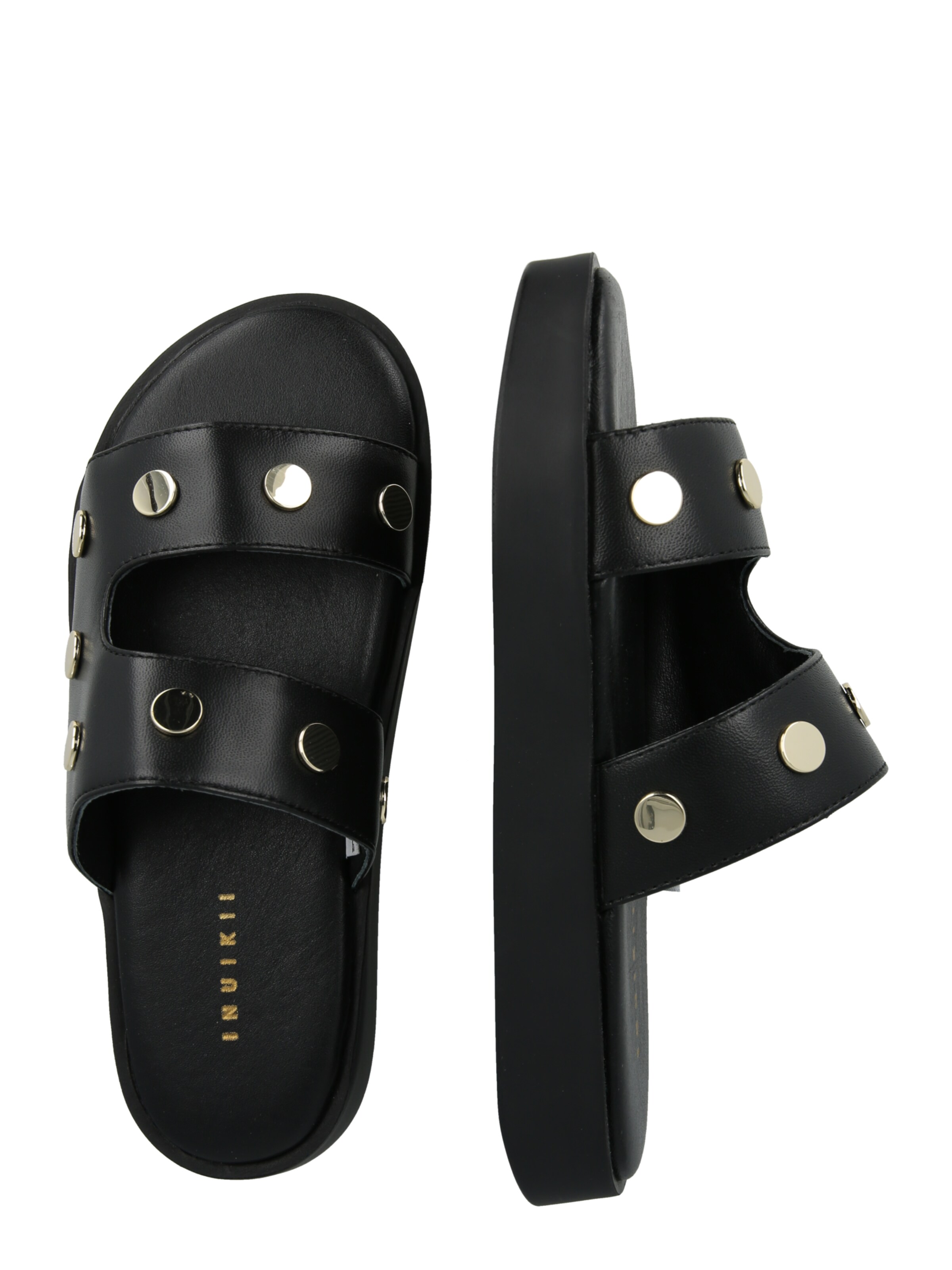 INUIKII Mule 'SPIKA' in Black